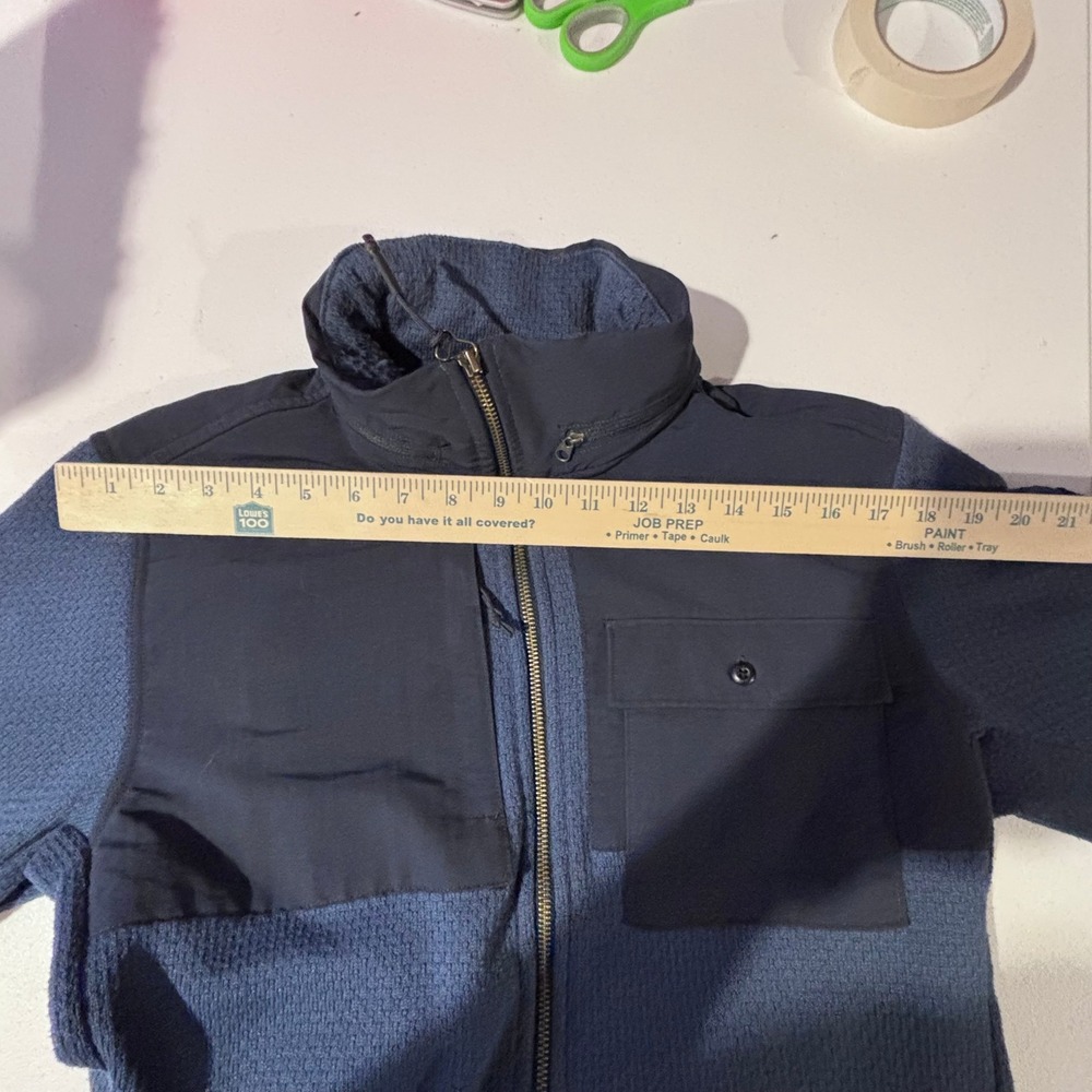 The North Face Mens Gray Full Zip Long Sleeve Jacket L Fleece Lined - Picture 10 of 13